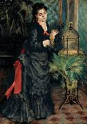 Woman with a Parrot renoir